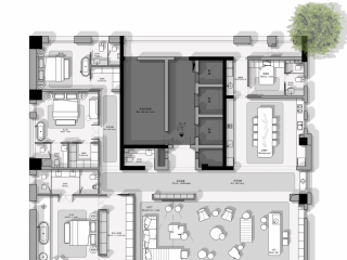 451㎡豪宅大平层方案 CAD PSD