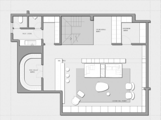 436㎡三层独栋别墅平面方案CAD+PSD