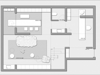 300㎡三层联排别墅平面方案CAD PSD